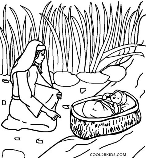 Dibujos de Moisés para colorear Páginas para imprimir gratis