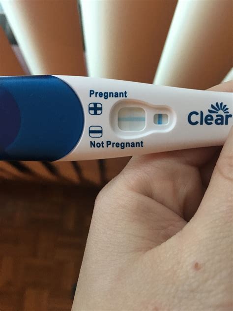 Faint Second Line On Clear Blue Digital Pregnancy Test