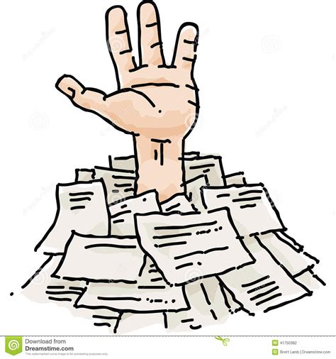Paperwork Overload Clipart Clipground