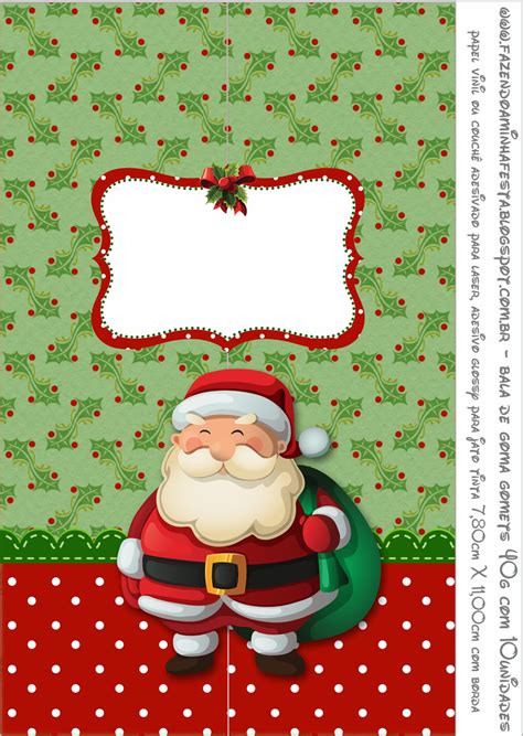 Navidad Etiquetas De Santa Para Imprimir Gratis Ideas Y Material
