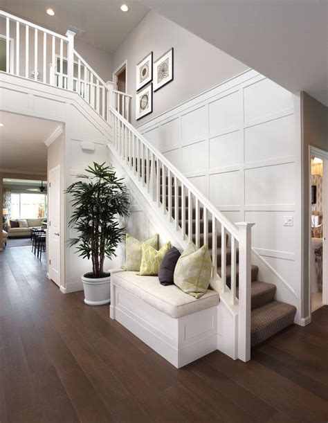 See more ideas about ceiling design, design, ceiling detail. Image result for floor to ceiling paneling in staircase ...