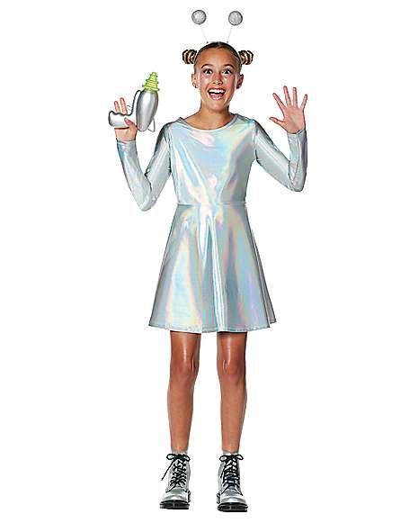 Tween Alien Dress Kids Alien Costume Girl