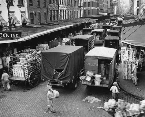 Washington Market Nyc In 1946