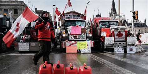 What Is The Freedom Convoy Trucker Protests In Canada Explained Wsj