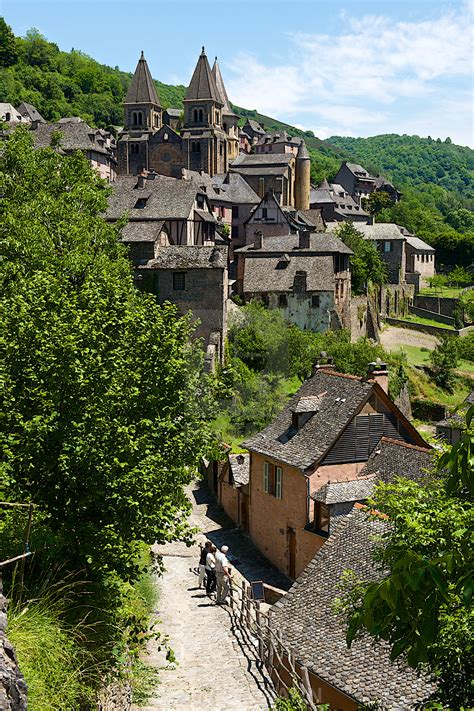 The Village Of Conques France License Download Or Print For £1488