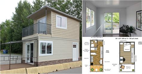 There are 230 floor plans in the book ranging from 8×12 to 12×24. This Modular Tiny House Can Be Delivered to You Fully ...