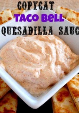 Preheat skillet over medium heat. Copycat Taco Bell Quesadilla Sauce Recipe - CentsLess Meals