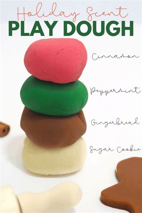 Holiday Scented Play Dough Scented Play Dough Holiday Scents Playdough