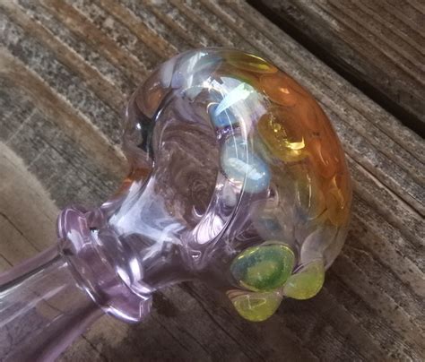 Pink Glass Smoking Spoon Pipe Unique Glass Pipes Color Changing Pipes