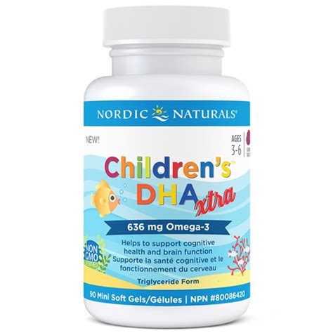 Childrens Dha Extra 90s By Nordic Naturals Little Mountain Homeopathy