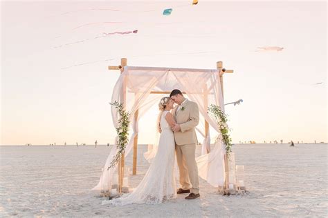 We have enhanced our already strict cleaning protocols as well spacious treasure island beach offers a romantic venue for a wedding ceremony of up to 200 without interference from other beachgoers. Romantic, Pastel Treasure Island Beach Wedding | Bilmar ...