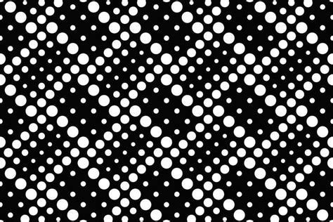 24 Seamless Dot Patterns On Behance In 2020 Dots Pattern Monochrome