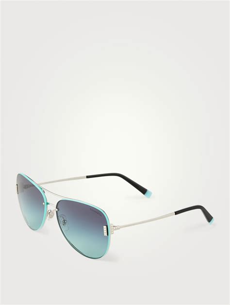 Tiffany And Co Tiffany T Aviator Sunglasses Holt Renfrew Canada