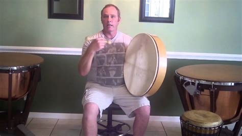 How To Play The Bodhran Youtube