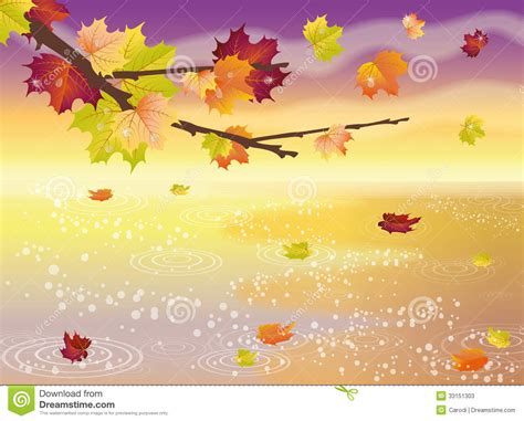 Autumn Elegant Wallpaper Stock Photos Image 33151303