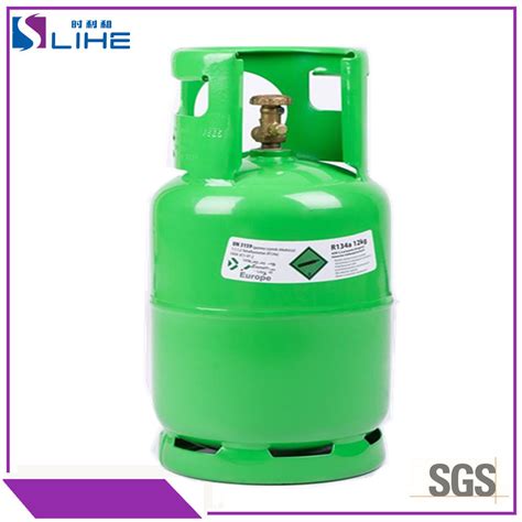 China 12kg Refillable Ce Cylinder Non Flammable Freon Hfc 134a