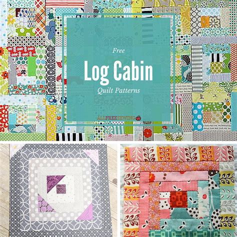 37 Free Log Cabin Quilt Patterns
