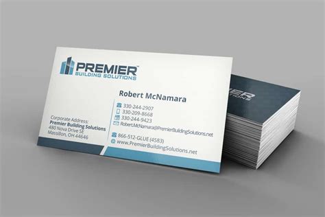 If you know that you will be printing on a specific manufacturer's product, scroll to the specific manufacturer's section, and. Design & Print Business Cards - Premier Building Solutions