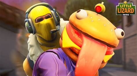 Raptor Tries To Eat Durr Burger New Skin Fortnite Short Youtube