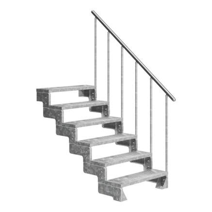 Galvanized Steel Outdoor Staircase Industry Supplies