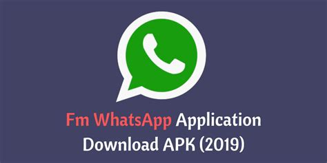 When it comes to over the top added functionalities, this mod has it all. Fm WhatsApp Application Download APK (2019) For You