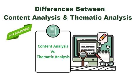 Differences Between Content Analysis And Thematic Analysis