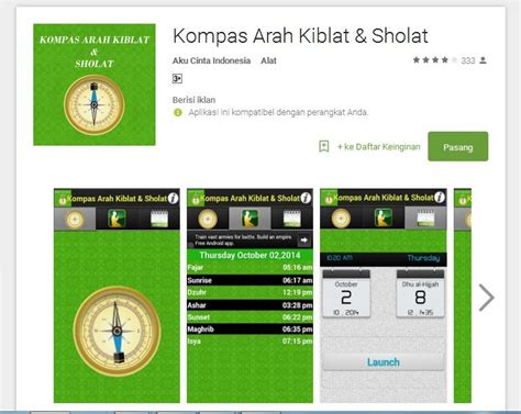 Kompas arah kiblat tersebut mudah didapati di pasaran dalam kos yang rendah. Apps Review Blog: Aplikasi Penunjuk Arah Kiblat Android ...