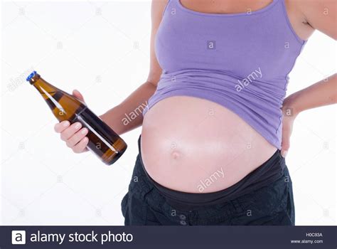Woman Beer Belly Stock Photos Woman Beer Belly Stock Images Alamy