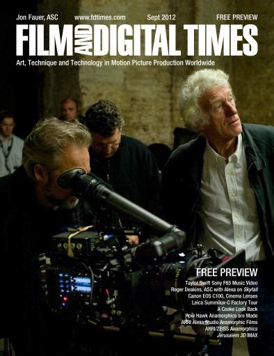 Film And Digital Times Magazine Free Preview Issue Back Issue