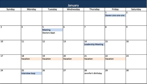 Monthly Task Calendar Template Free Calendar Template