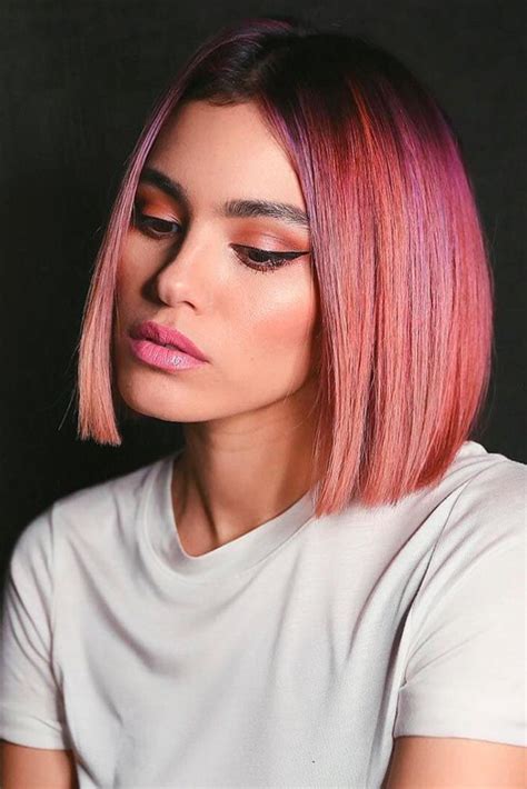 160 Best Bob Haircut Ideas To Try In 2023 In 2023 Pink Hair Beautiful Hair Dyed Hair