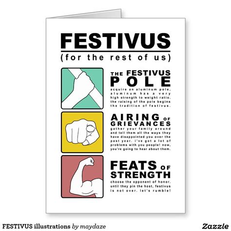 FESTIVUS illustrations Greeting Card | Festivus, Festivus 