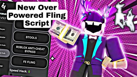 New Ultimate Overpowered Fling Script Arceus X Roblox Scripts Youtube