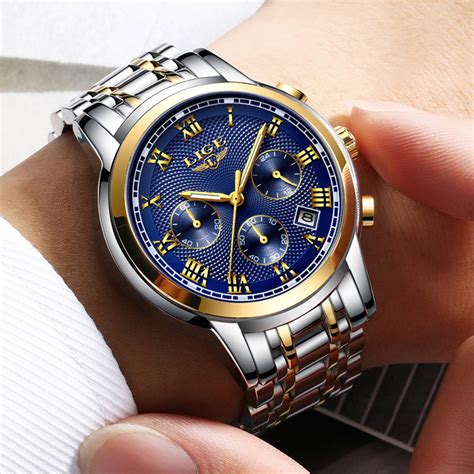 Lige Watch Men Fashion Sport Quartz Clock Mens Watches Top Brand Luxury