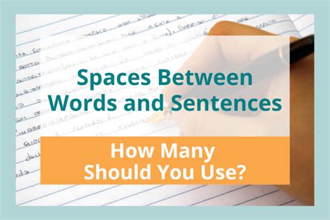 Spaces Between Sentences And Words How Many Should You Use