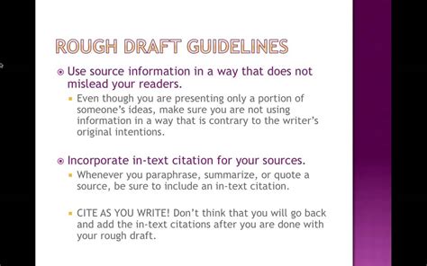 Rough drafts are a good thing. Writing the Rough Draft - YouTube