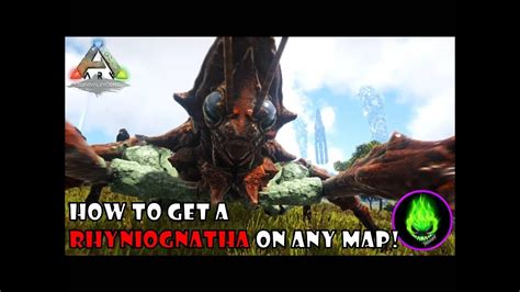 Ark How To Spawn In The Rhyniognatha On Any Map Youtube