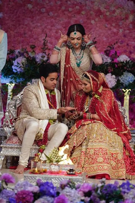 Akash Ambani Shloka Mehta Wedding Photos
