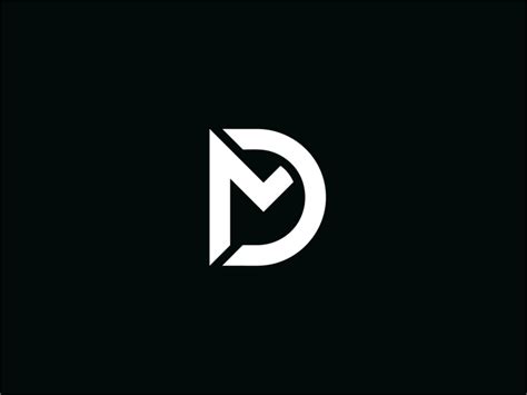 Dm Monogram By David Marin On Dribbble Monogram Logo Letters Initials