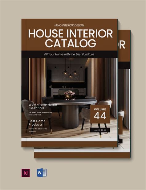 House Template In Indesign Free Download Template Net