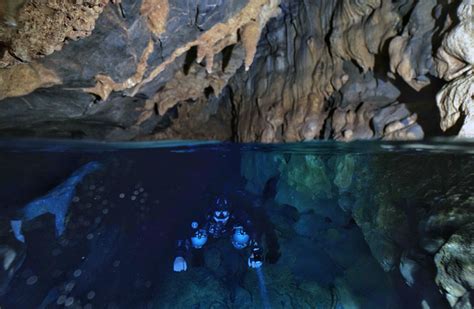 Diving In The Dark Exploring Chinas Vast Underwater Cave System