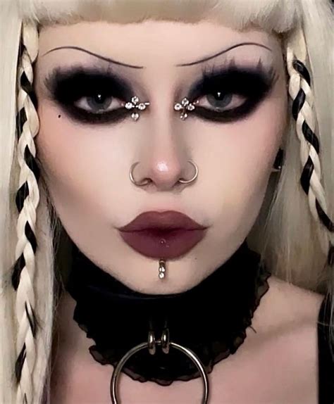 Gothic Makeup Bondage Makeup Looks Halloween Face Makeup Makeup Inspo Makeup Ideas