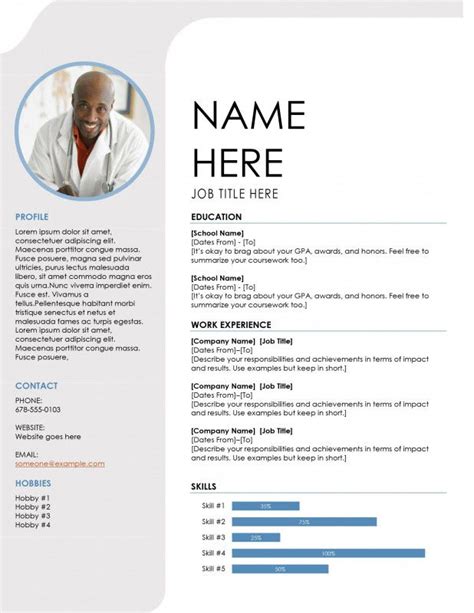 A microsoft word resume template is a tool which is 100% free to download and edit. Blank HTML Templates Free Download Awesome Blue Grey ...