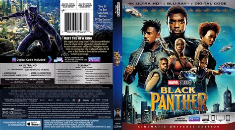 Coversboxsk Black Panther 2018 4k Ultra Hd High Quality Dvd