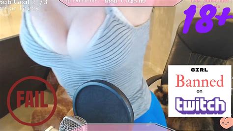 Twitch Girl Banned On Twitch After Nipslip Live On Stream Youtube