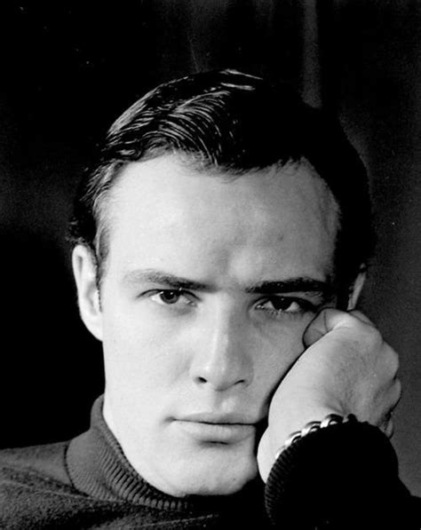 Managed by representatives of the estate of marlon brando. Beautiful Black & White Portraits of young Marlon Brando ...