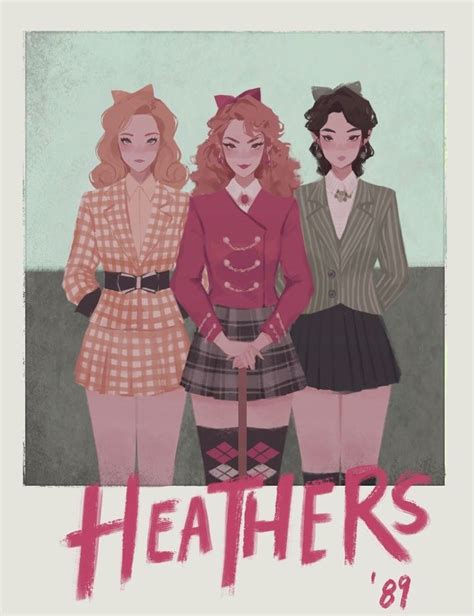 Heathers An Art Print By Pauline Heathers The Musical Heathers