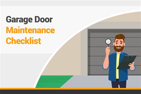 Garage Door Maintenance Checklist Doormatic Garage Doors