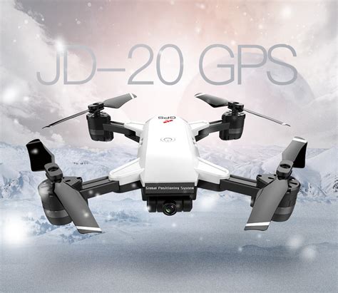 Jdrc Jd 20 1080p Rc Drone Rtf White