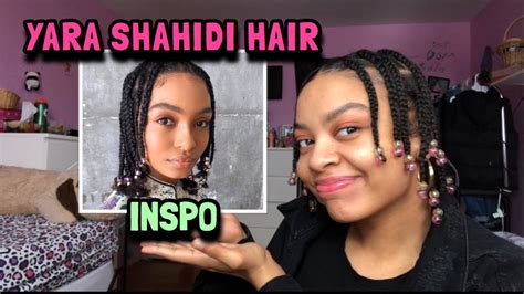 How To Yara Shahidi Inspired Braids Youtube